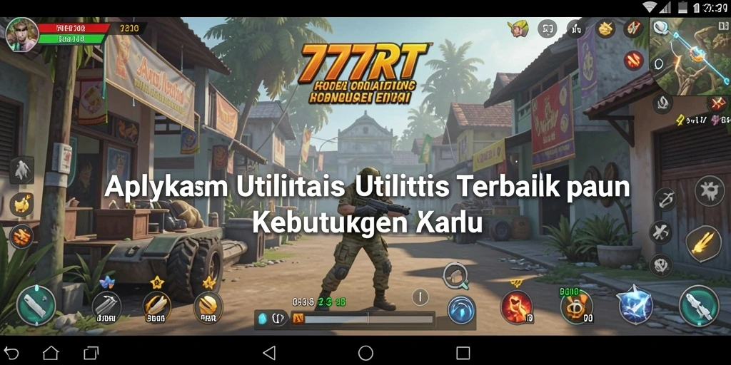 Tampilan antarmuka aplikasi 777RT yang mudah digunakan untuk manajemen tugas.