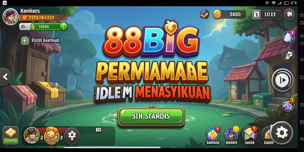 Tangkapan layar yang menampilkan gameplay menarik dari 88BIG.