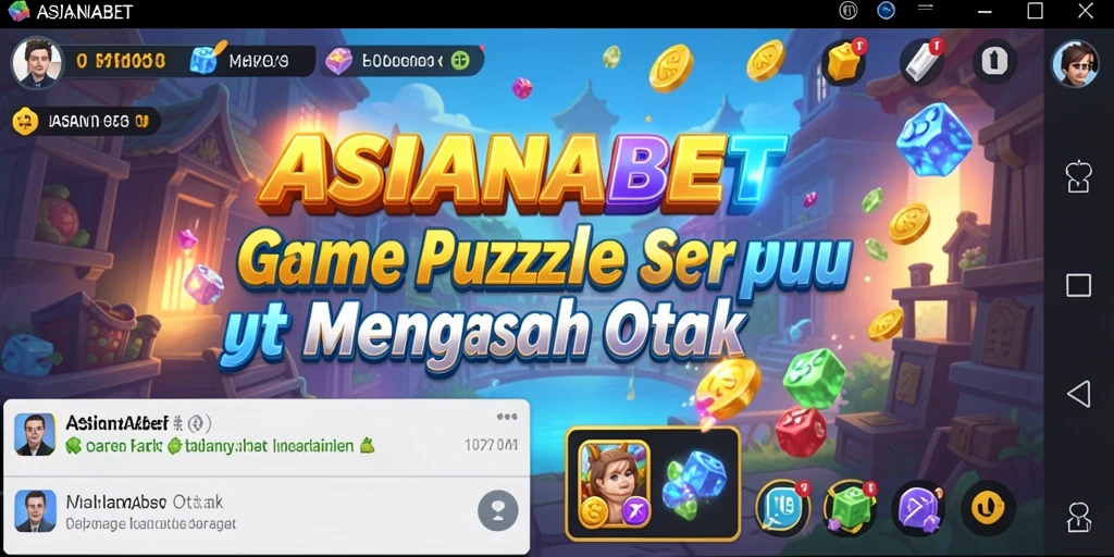 Gameplay ASIANABET yang menantang di dunia puzzle.