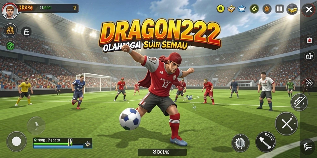 Tampilan utama <strong>DRAGON222</strong> menunjukkan aksi olahraga yang mendebarkan.