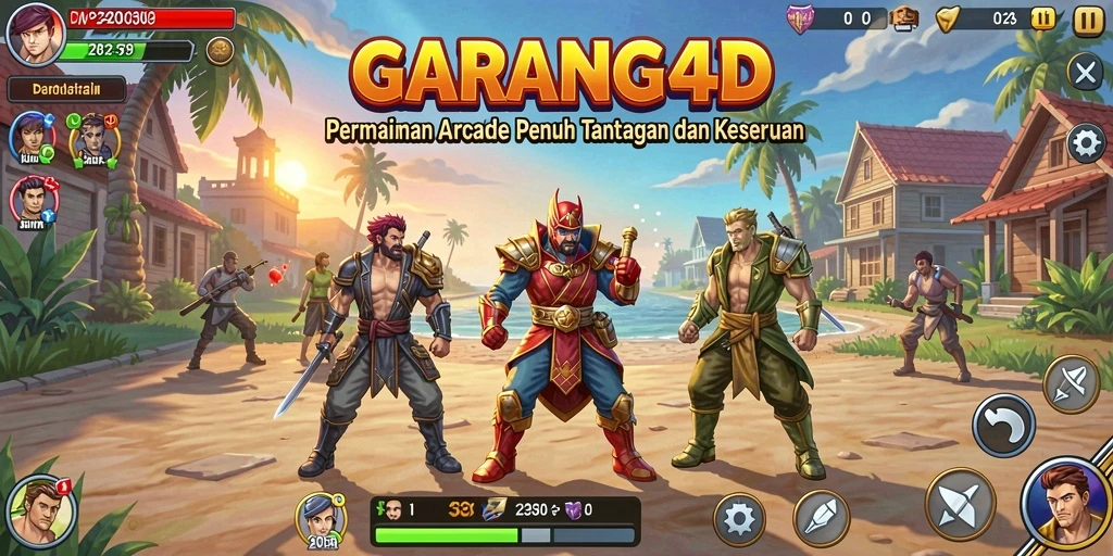 Tampilan gameplay GARANG4D yang penuh aksi dan tantangan.
