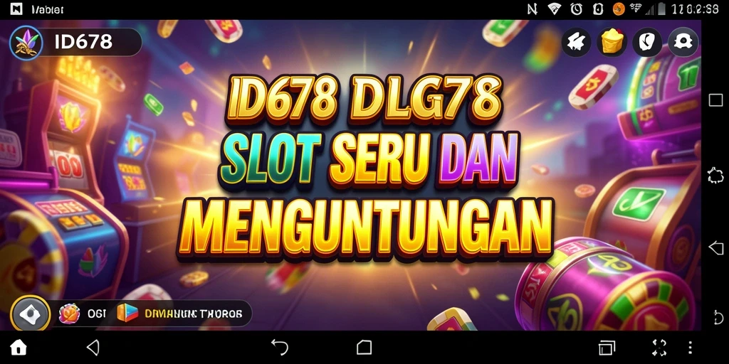 Tampilan gameplay ID678 yang seru dan memukau dalam permainan Slot.