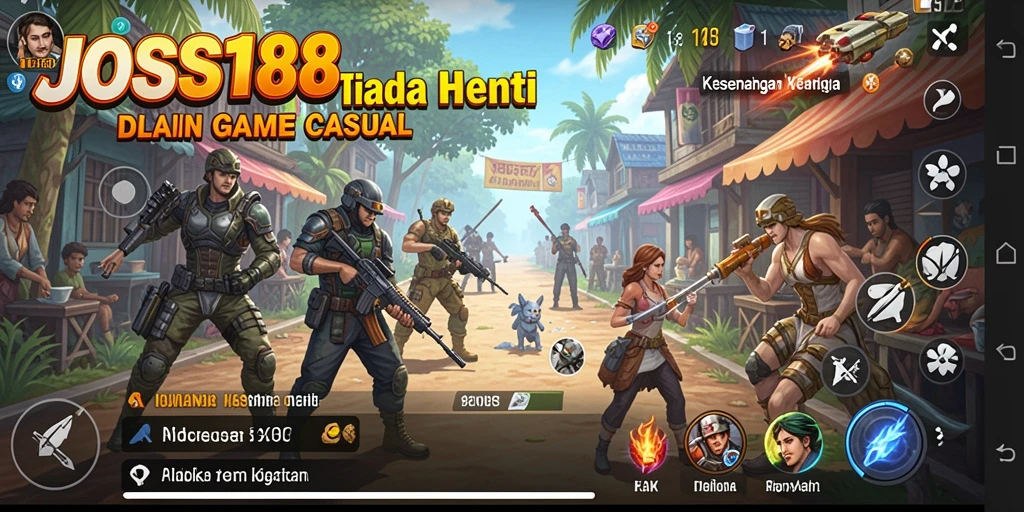 Tampilan menarik dari JOSS188 dengan gameplay seru.