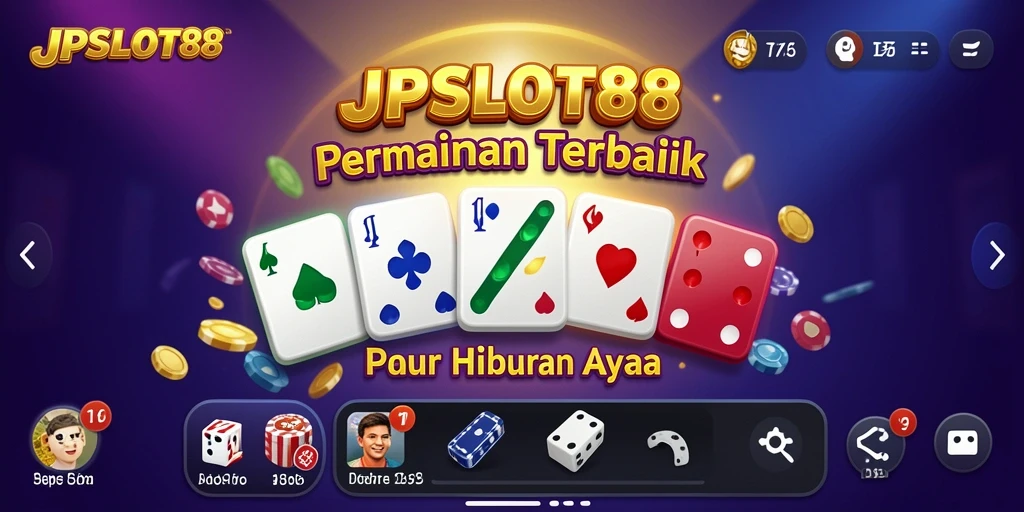 Screenshot gameplay menarik dari JPSLOT88 yang menampilkan suasana permainan Domino.