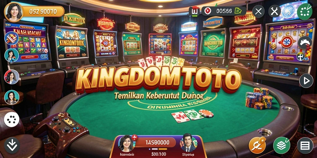 Tangkapan layar gameplay KINGDOMTOTO yang menyenangkan dan mendebarkan.