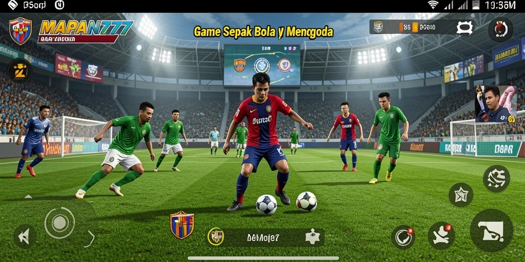 Tangkapan layar dari gameplay MAPAN777 yang penuh aksi