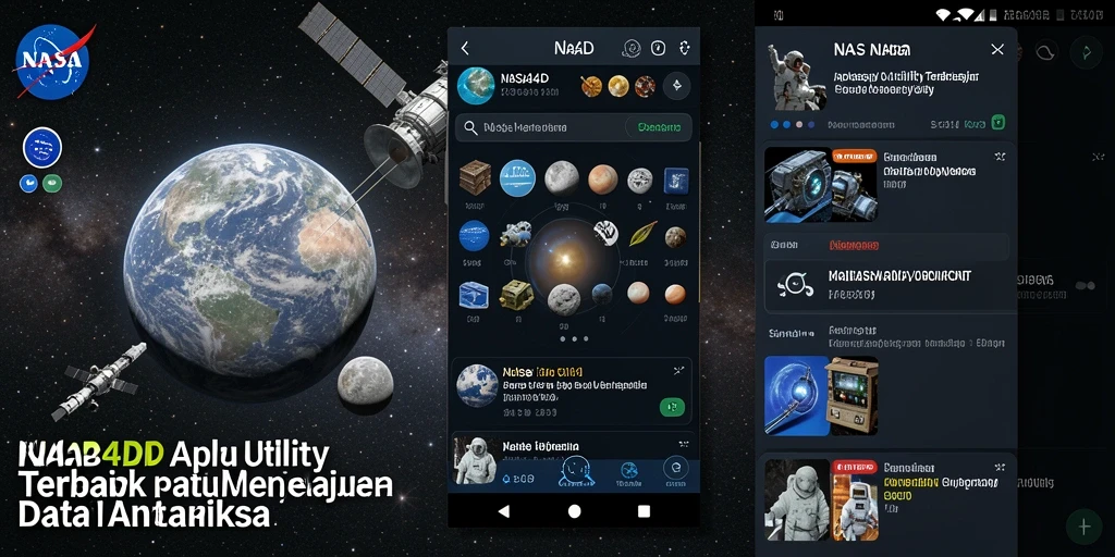 Tampilan interaktif NASA4D yang menakjubkan tentang luar angkasa.
