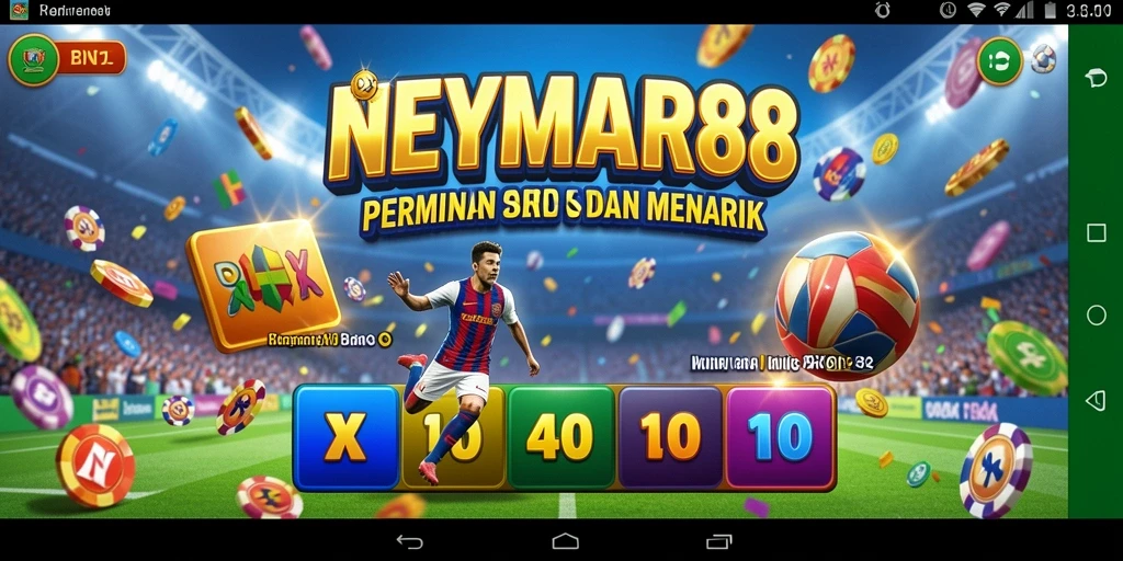 Tangkapan layar dari gameplay seru NEYMAR88 yang menarik.