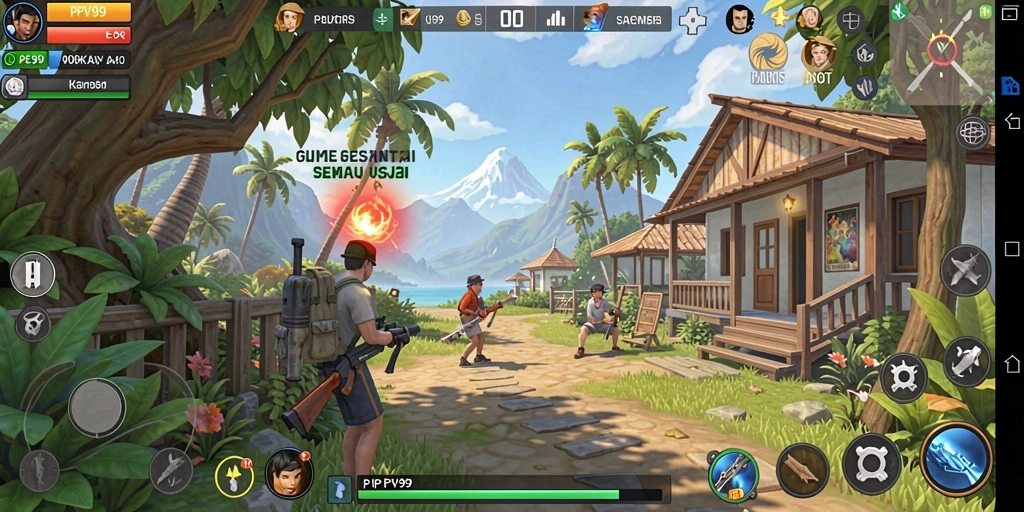 Tampilan gameplay PPV99 yang menyenangkan dan penuh warna.