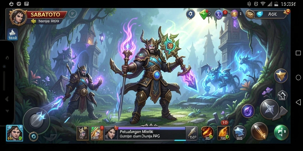 Tangkapan layar overlay menampilkan pertempuran seru di SABATOTO.