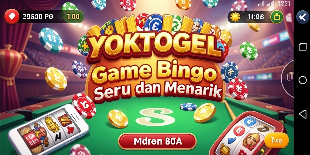 Tampilan gameplay menarik di YOKTOGEL Bingo.